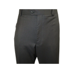 Mens Three Piece Suit Vested VITALI Soft Fabric With Sheen M3090 Black - J.Valintin Men's Wear Legend - 93569