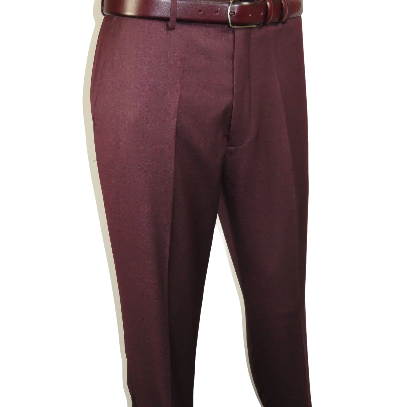 Mens Three Piece Suit Vested VITALI Soft Fabric With Sheen M3090 Burgundy 3Piece - J.Valintin Men's Wear Legend - 93633