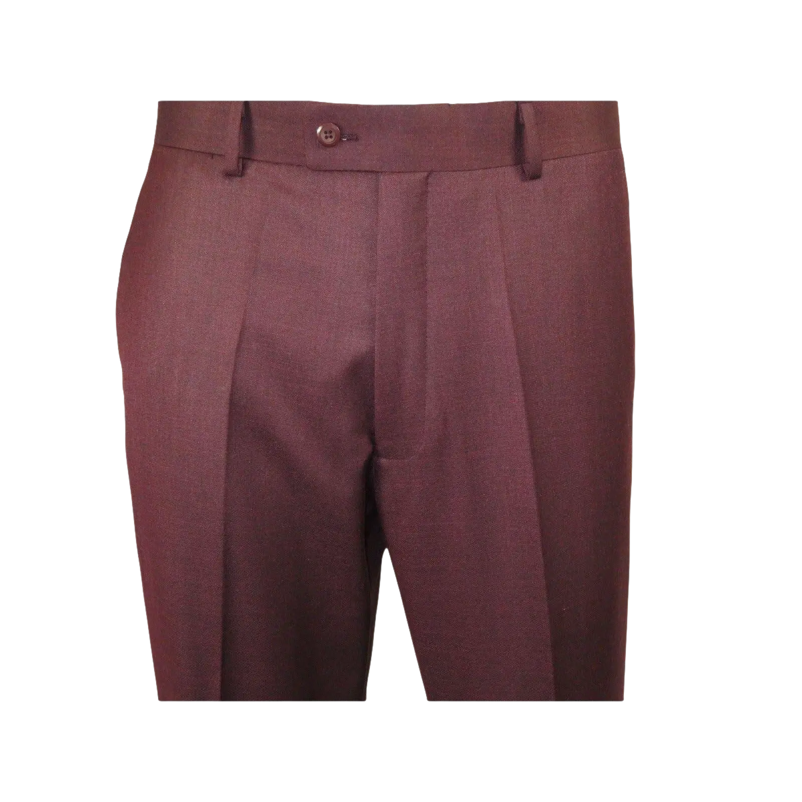 Mens Three Piece Suit Vested VITALI Soft Fabric With Sheen M3090 Burgundy 3Piece - J.Valintin Men's Wear Legend - 93633
