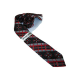 Mens Tie and Hankie set by Stacy Adams fashion formal Business attire St67 Red - J.Valintin Men's Wear Legend - 24868