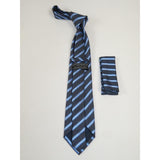 Men's Tie and Hankie Set Soft Microfiber Silky Vito Rofolo by J.Valintin VTR - 18 - J.Valintin Men's Wear Legend - VTR - 18