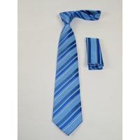 Men's Tie and Hankie Set Soft Microfiber Silky Vito Rofolo by J.Valintin VTR - 25 - J.Valintin Men's Wear Legend - VTR - 25