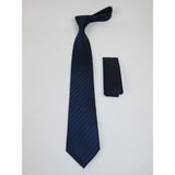 Men's Tie and Hankie Set Soft Microfiber Silky Vito Rofolo by J.Valintin VTR - 3 - J.Valintin Men's Wear Legend - VTR - 3