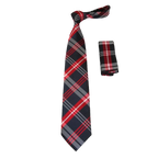 Men's Tie and Hankie Set Soft Microfiber Silky Vito Rofolo by J.Valintin VTR - 35 - J.Valintin Men's Wear Legend - VTR - 35