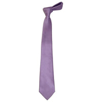 Mens Tie ZENIO By Stacy Adams Slim Narrow Twill Woven Soft Silky Z22 Lavender - J.Valintin Men's Wear Legend - 24776