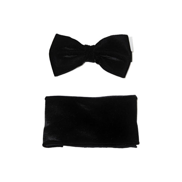 Men's Tuxedo Formal Velvet Bow Tie/Hankie By J.Valintin Fancy JVBT - 9 - J.Valintin Men's Wear Legend - JVBT - 9