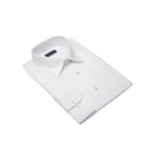 Men's Tuxedo shirt Milani Lay - down Collar Formal Pleated Front Wedding White - J.Valintin Men's Wear Legend - 3748