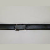 Mens VALENTINI Leather Belt Automatic Adjustable Removable Buckle RT030 Black - J.Valintin Men's Wear Legend - 92677