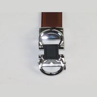 Mens VALENTINI Leather Belt Automatic Adjustable Removable Buckle V506S Cognac - J.Valintin Men's Wear Legend - 18896