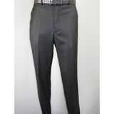 Mens Vitali Three Piece Suit Vested Semi Shiny Sharkskin M3090 Charcoal Gray - J.Valintin Men's Wear Legend - 73683