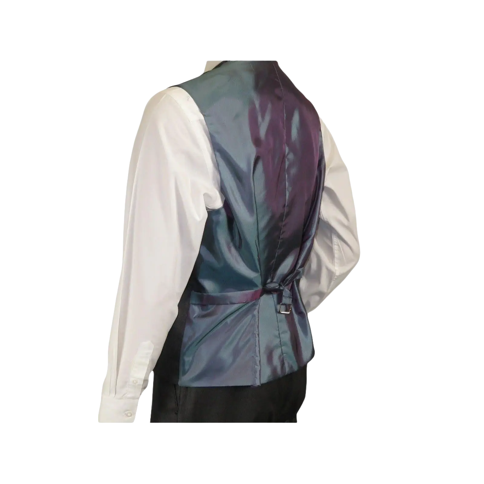 Mens Vitali Three Piece Suit Vested Semi Shiny Sharkskin M3090 Charcoal Gray - J.Valintin Men's Wear Legend - 73683