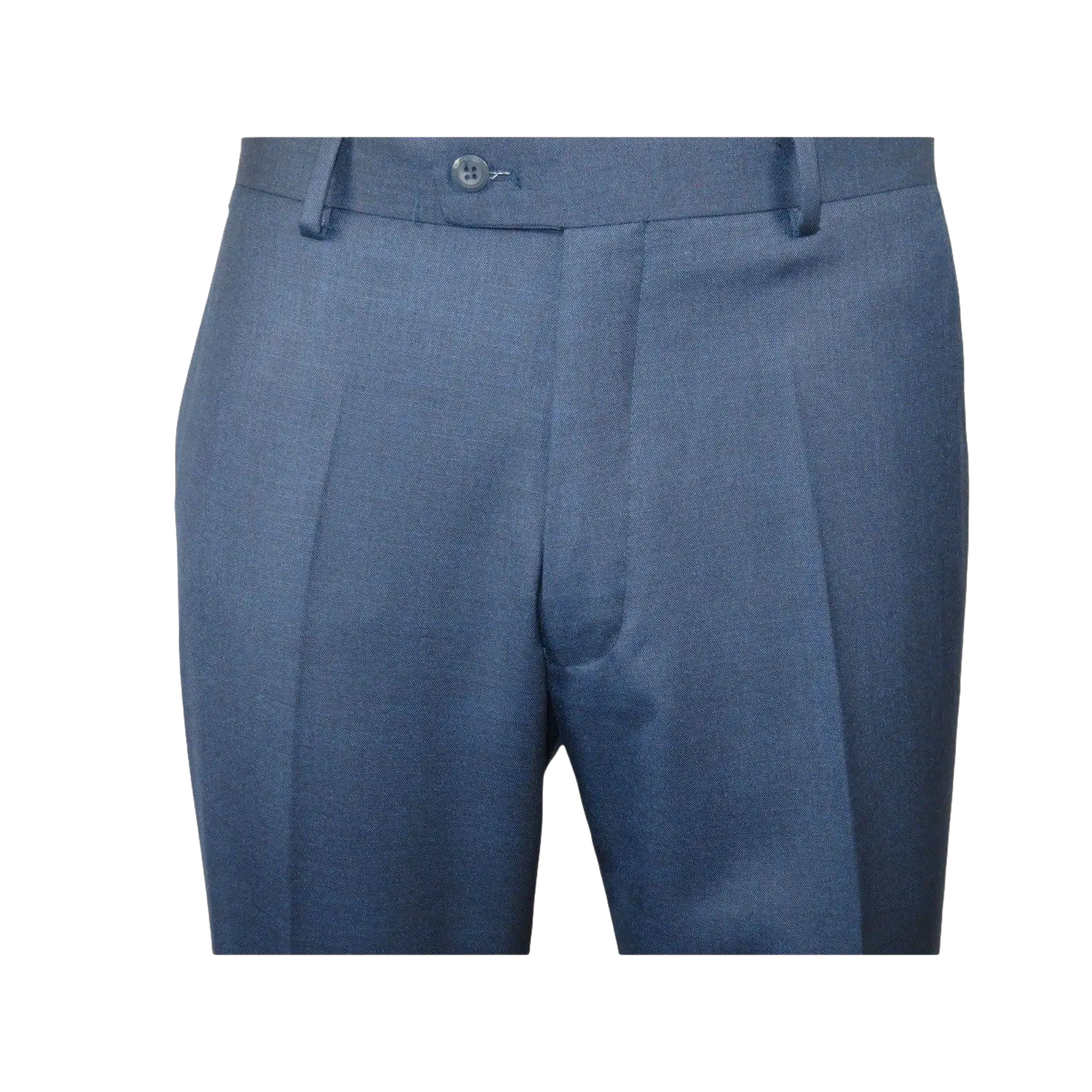 Mens Vitali Three Piece Suit Vested Sharkskin Sheen M3090 Royal blue Regular fit - J.Valintin Men's Wear Legend - 31894