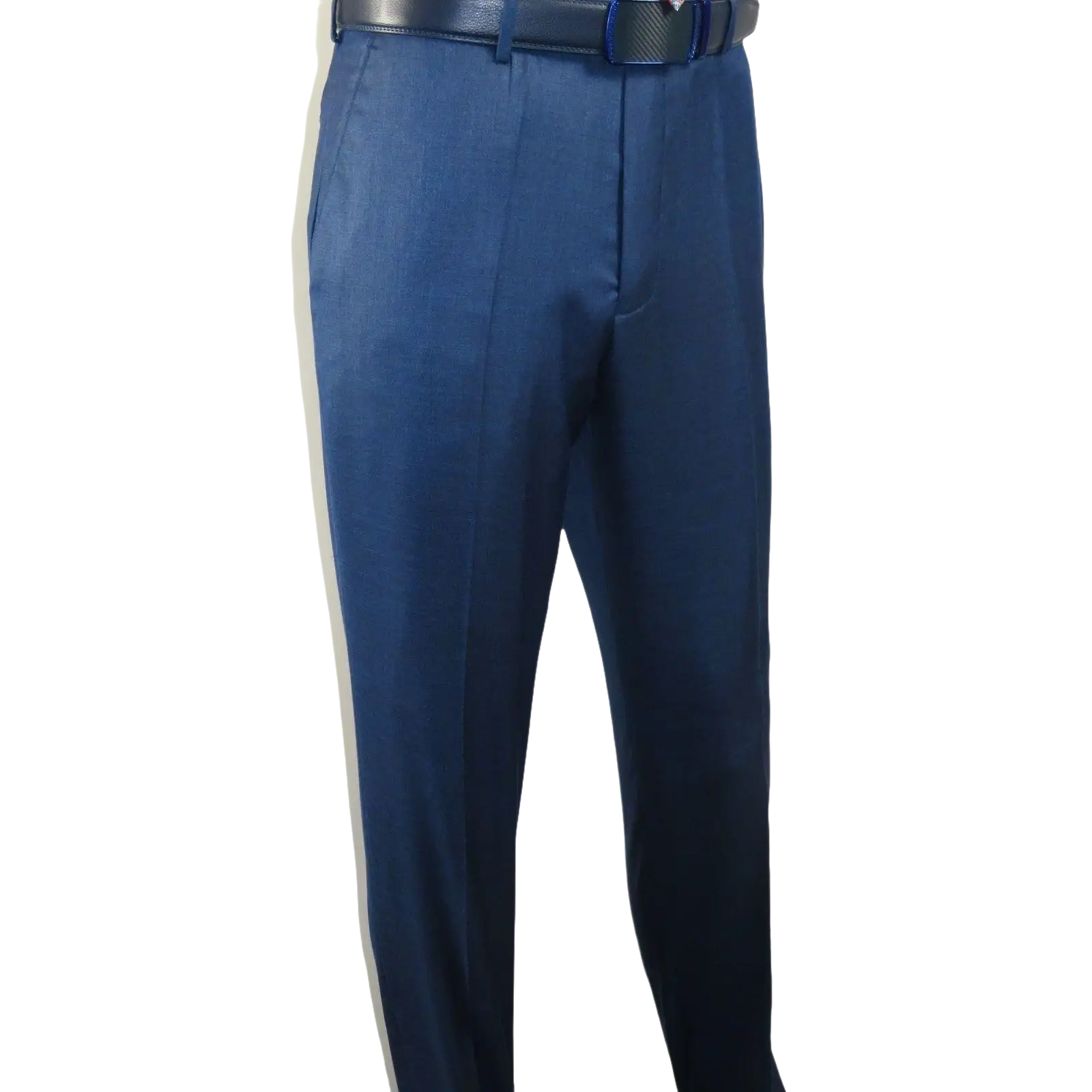 Mens Vitali Three Piece Suit Vested Sharkskin Sheen M3090 Royal blue Regular fit - J.Valintin Men's Wear Legend - 31894