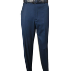 Mens Vitali Three Piece Suit Vested Sheen Sharkskin Business M3090 Ink blue - J.Valintin Men's Wear Legend - 93579