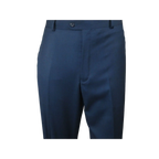 Mens Vitali Three Piece Suit Vested Sheen Sharkskin Business M3090 Ink blue - J.Valintin Men's Wear Legend - 93579
