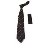 Men's Vito Rofolo From Italy Tie Hankie Set Gift Boxed 100% Silk VR - 15 - J.Valintin Men's Wear Legend - VR - 15