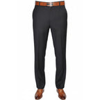 Mens Wool Cashmere Black Stripe Business Suit Giorgio Cosani Two Button 910 - J.Valintin Men's Wear Legend - 18418