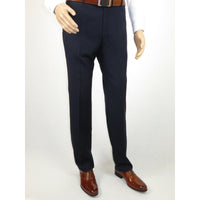 Mens Wool Cashmere Suit Pin Stripe Giorgio Cosani 910 - 02 Navy Blue 40 Regular - J.Valintin Men's Wear Legend - 18420