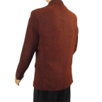 Men's Zacchi Sport Coat Patch Elbow Chenille Velveteen Bryan Cognac Rust - J.Valintin Men's Wear Legend - Bryan - Cognac - M