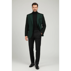 Men's Zacchi Sport Coat Patch Elbow Chenille Velveteen Bryan Green 74524