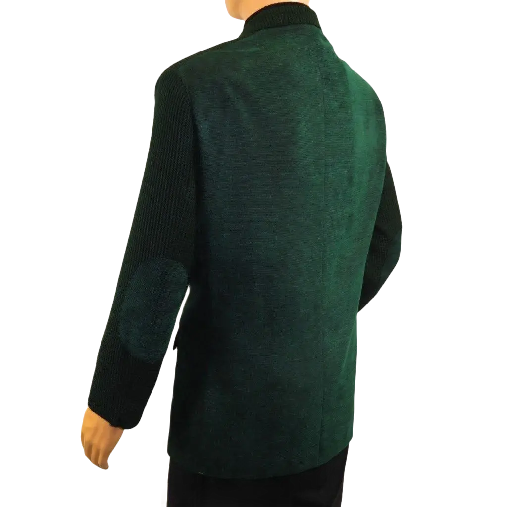 Men's Zacchi Sport Coat Patch Elbow Chenille Velveteen Bryan Green - J.Valintin Men's Wear Legend - Bryan - Green - M