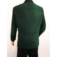 Men's Zacchi Sport Coat Patch Elbow Chenille Velveteen Bryan Green - J.Valintin Men's Wear Legend - Bryan - Green - M