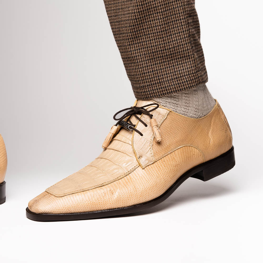 Merida Caiman and Lizard Dress Shoes Derby's Orix