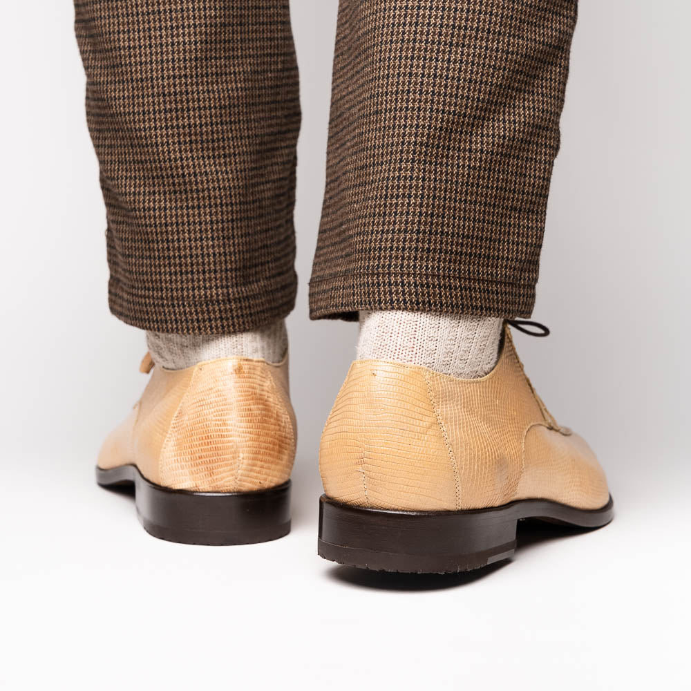 Merida Caiman and Lizard Dress Shoes Derby's Orix