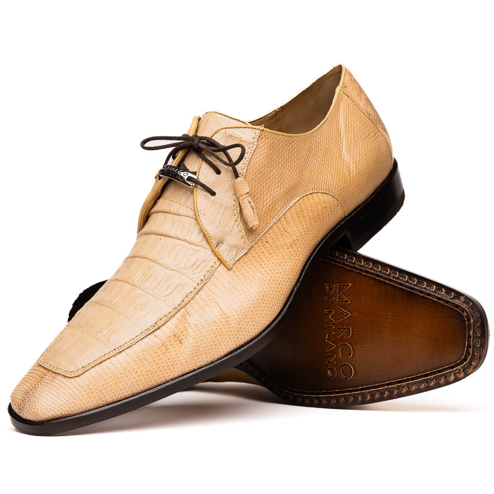 Merida Caiman and Lizard Dress Shoes Derby's Orix