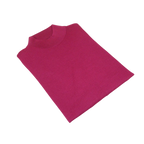 Merinos Wool Sweater PRINCELY Made in Turkey Soft Knits Mock 1011 - 00 Fuchsia - J.Valintin Men's Wear Legend - 1011 - 00 - Fuchsia - M