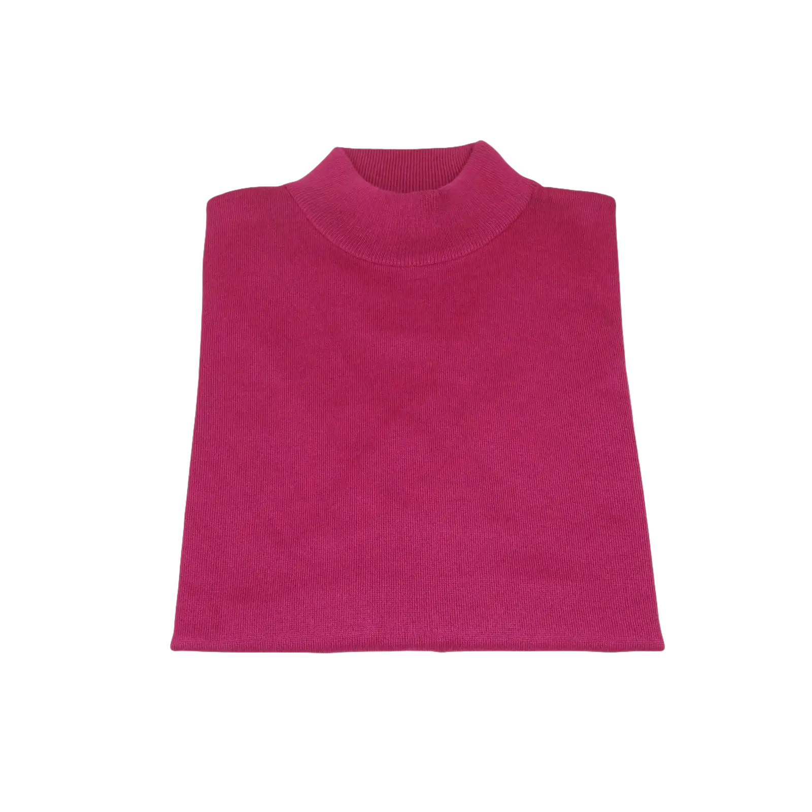 Merinos Wool Sweater PRINCELY Made in Turkey Soft Knits Mock 1011 - 00 Fuchsia - J.Valintin Men's Wear Legend - 1011 - 00 - Fuchsia - M