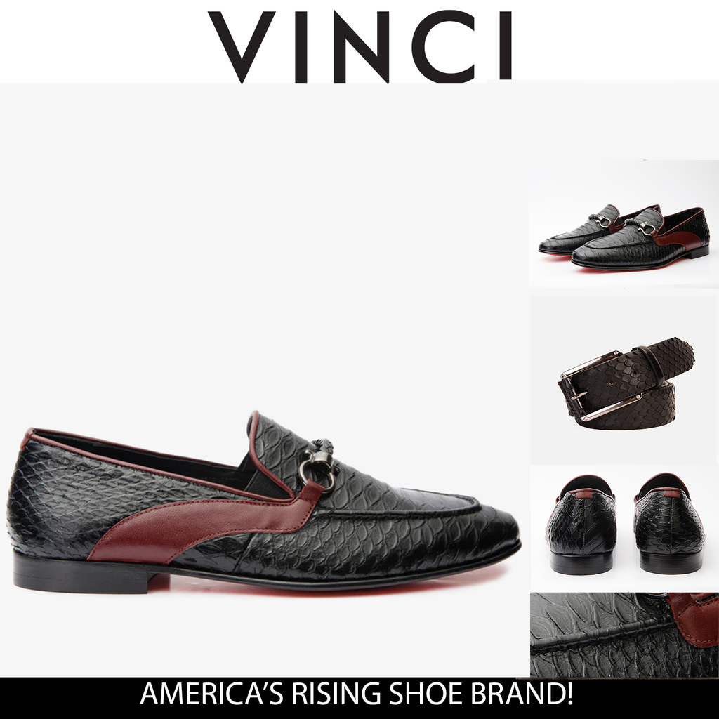 The Milano Black Shoe Bit Loafer Men  Shoe Final Sale!