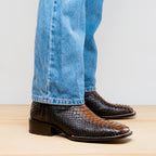 Marco Di Milano Genuine Snake Skin Cowboy Boot Missouri Lisboa