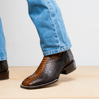 Marco Di Milano Genuine Snake Skin Cowboy Boot Missouri Lisboa