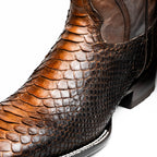 Marco Di Milano Genuine Snake Skin Cowboy Boot Missouri Lisboa