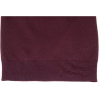 Mock Neck Merinos Wool Sweater PRINCELY From Turkey Soft Knits 1011 - 00 Burgundy - J.Valintin Men's Wear Legend - 1011 - 00 - Burg - M