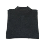 Mock Neck Merinos Wool Sweater PRINCELY From Turkey Soft Knits 1011 - 00 Charcoal - J.Valintin Men's Wear Legend - 1011 - 00 - Charcoal - M