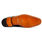 Nilo Genuine Crocodile Skin Deby's Oxford Dress Shoes Forest Green