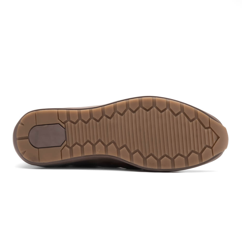 Nino Bay Genuine Caiman crocodile Fashion Sneaker Brown Apache