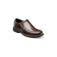 Nunn Bush Bleeker Street Bike Toe Slip On Comfortable Shoes Brown 84357 - 200 - J.Valintin Men's Wear Legend - 84357 - 200_7_M