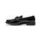 Nunn Bush Keaton Moc Toe Tassel Slip On Shoes Black Multi 84198 - 009 - J.Valintin Men's Wear Legend - 84198 - 009 - 7 M