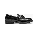 Nunn Bush Keaton Moc Toe Tassel Slip On Shoes Black Multi 84198 - 009 - J.Valintin Men's Wear Legend - 84198 - 009 - 7 M