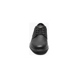 Nunn Bush Otto Plain Toe Oxford Shoes Comfort Leather Black Tumbled 84962 - 007 - J.Valintin Men's Wear Legend - 84962 - 007_7_M