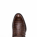 PHOENIX Genuine Caiman Belly Skin Cowboy Boot from the Western Collection Brown