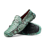 Python Original Skin Driver Shoes Pia Aqua