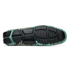 Python Original Skin Driver Shoes Pia Aqua