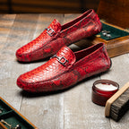 Python Original Skin Driver Shoe Pia Red