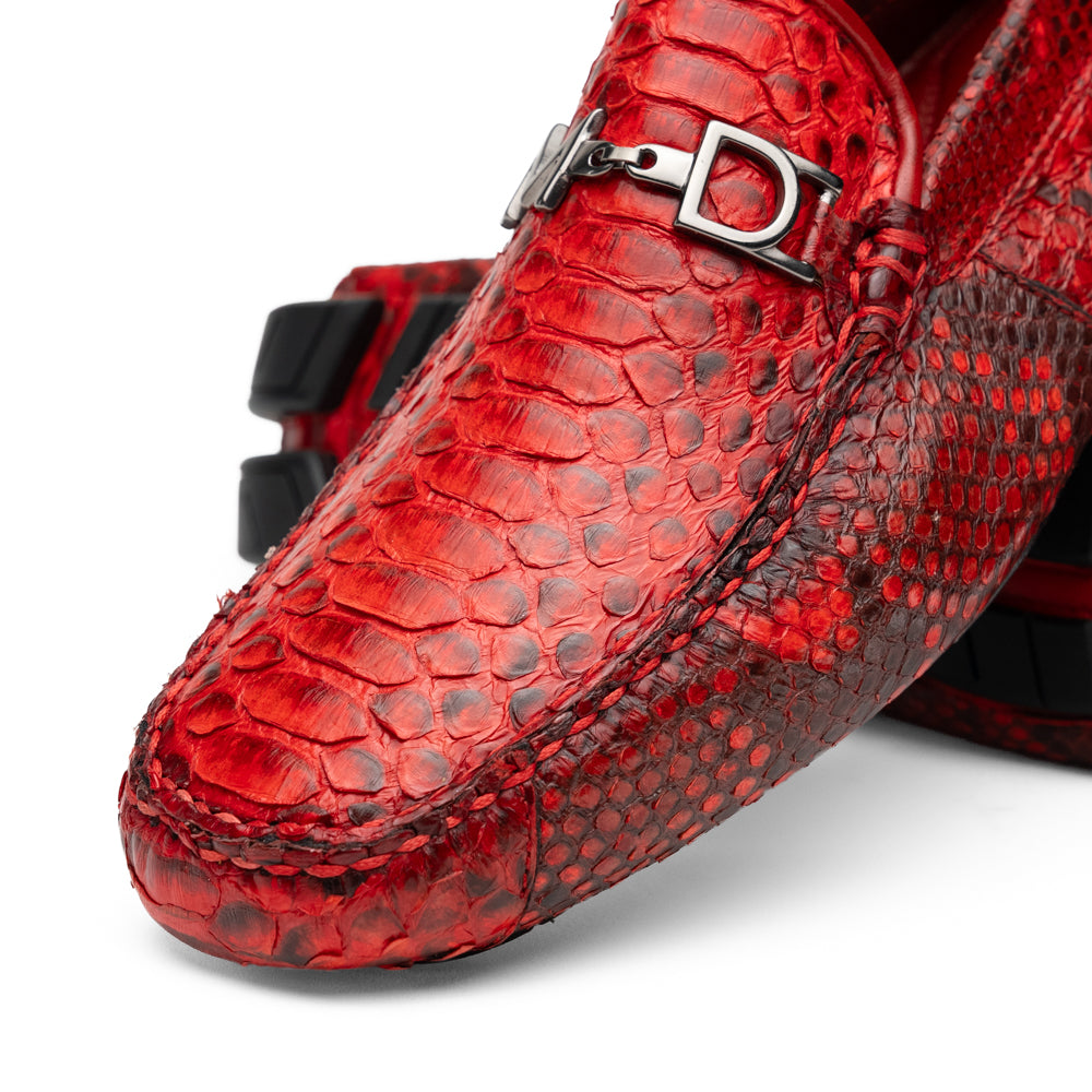 Python Original Skin Driver Shoe Pia Red