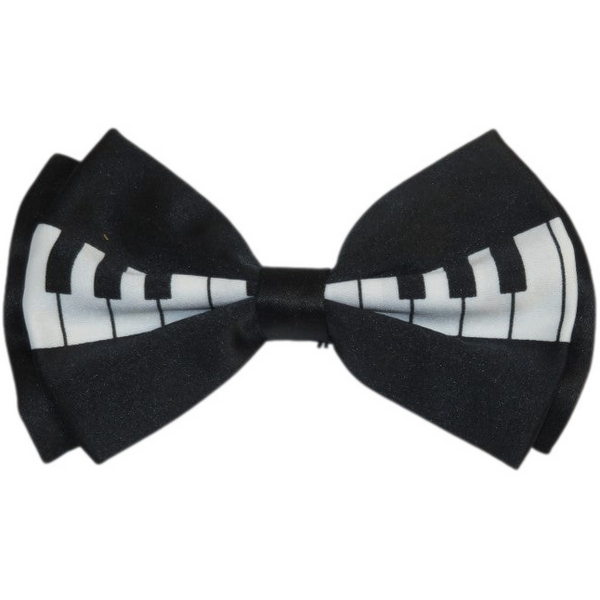 Men's Bow Tie J.Valintin Tuxedo or Business #Bt11 Musical Piano Design