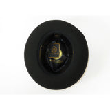 Bruno Capelo Hat Australian Wool Fedora Princeton Elite 2-Tone PRE501 Black Gold